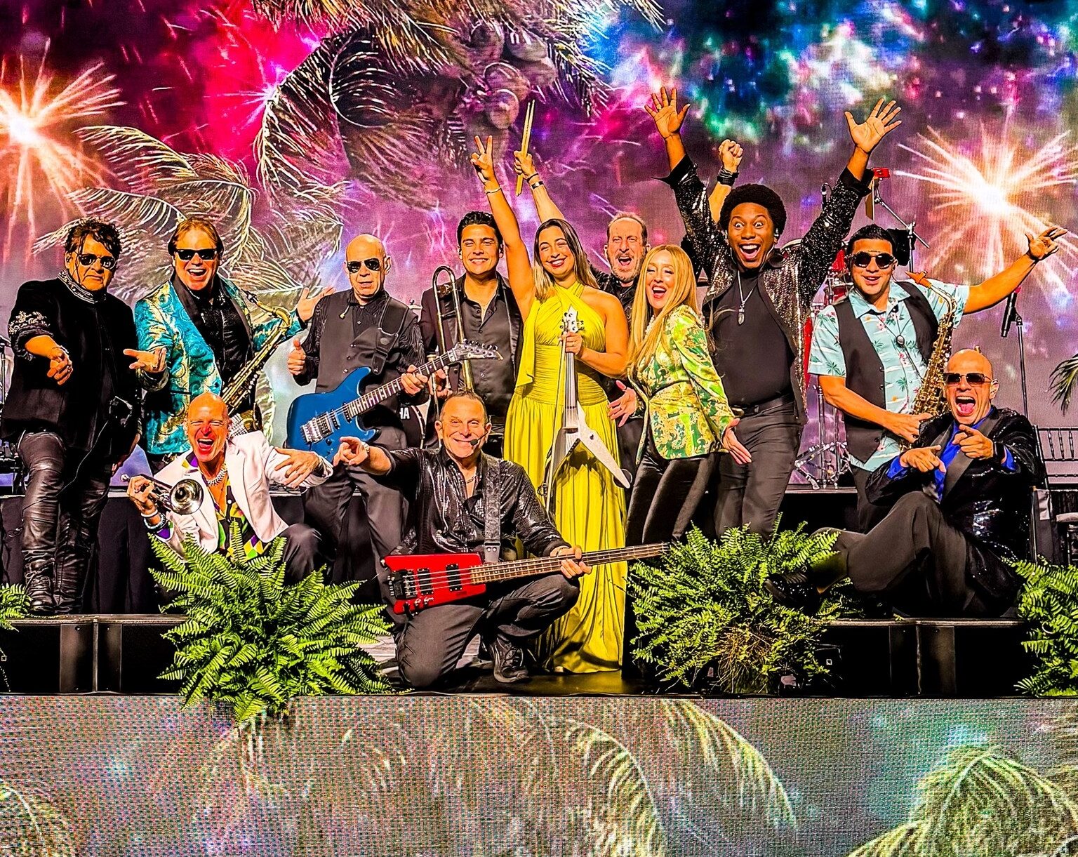 Private Stock Band performing live at the Dania Beach Wine and Seafood Fest